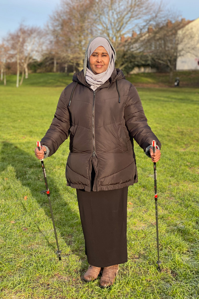 Samira Musse - trainee Nordic walking instructor