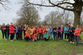 Nordic walking and the Eastville parkrun